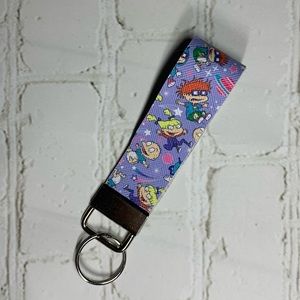 Rugrats Purple Keychain Key fob